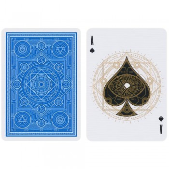 Avengers žaidimo kortos (mėlynos) Theory11